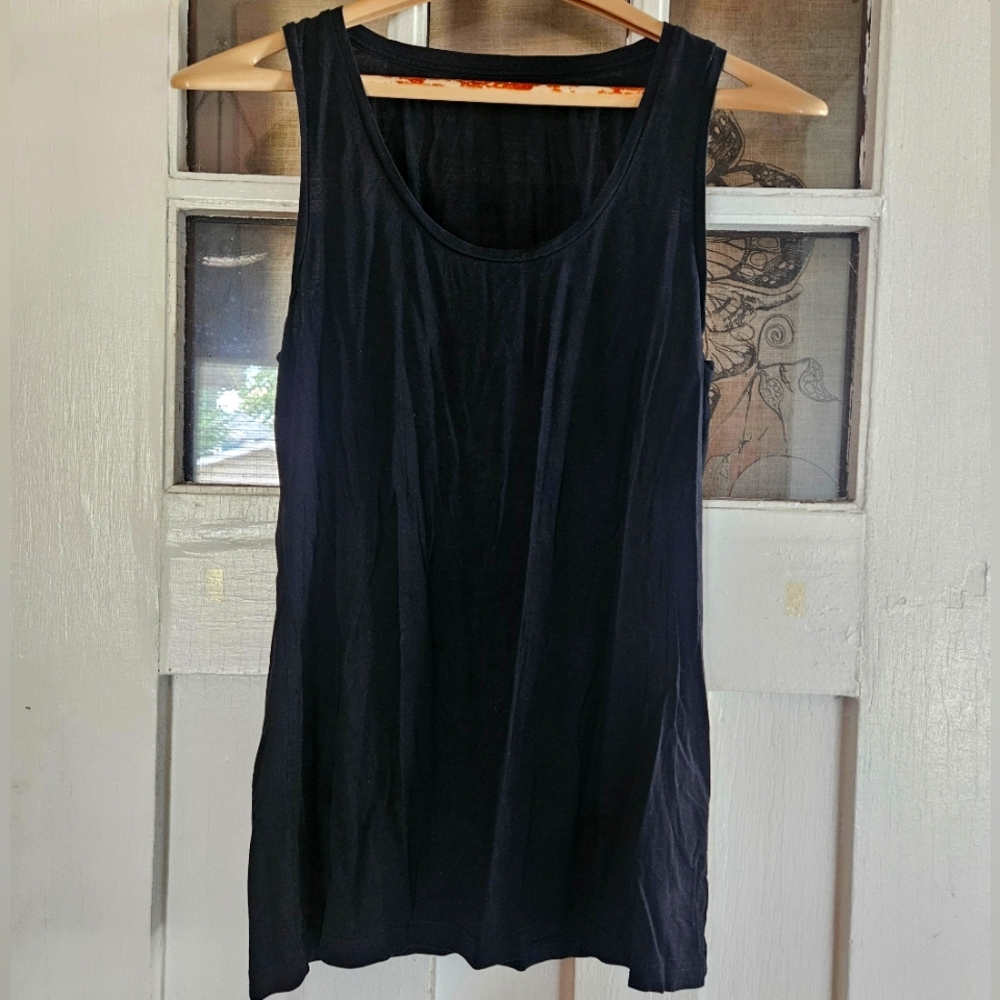 Organic Basics Black Tencel Tank